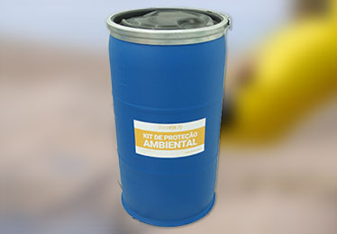 Bombona 100 Litros com Kit de Emergência Ambiental